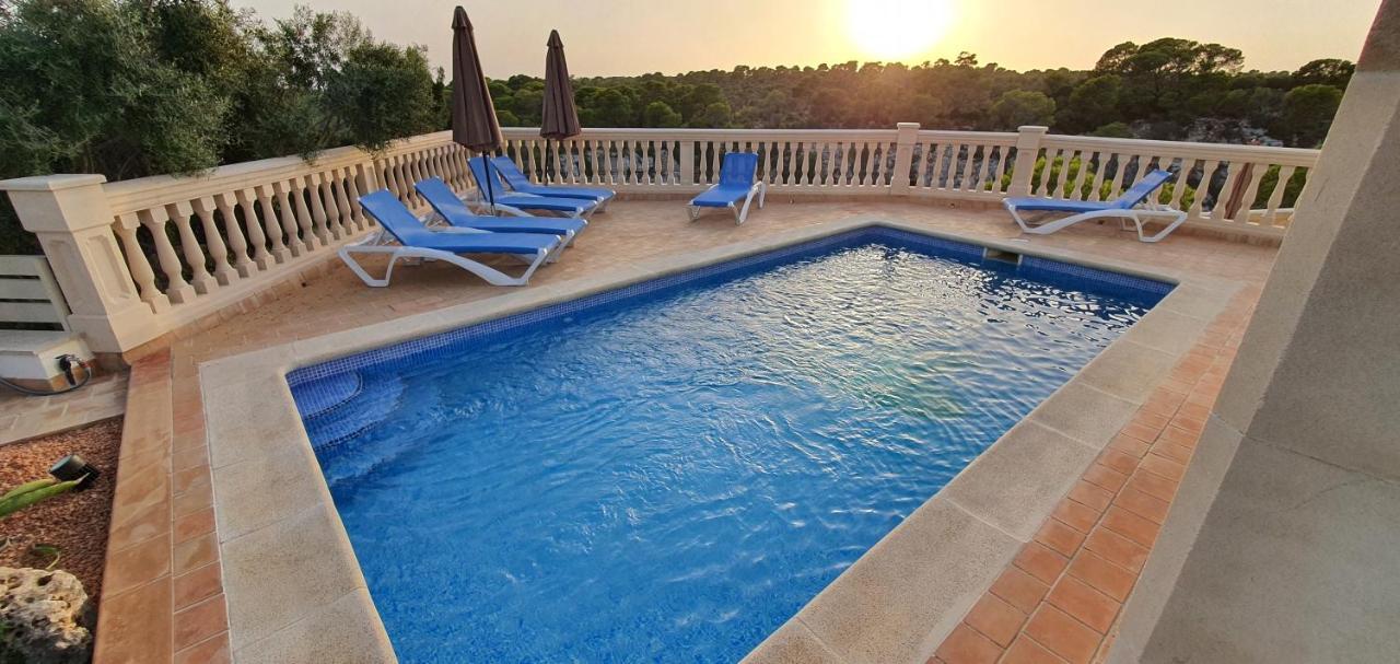 * Casa Del Diamante - Meer- Und Buchtblick Villa * Cala Pi  Exterior photo