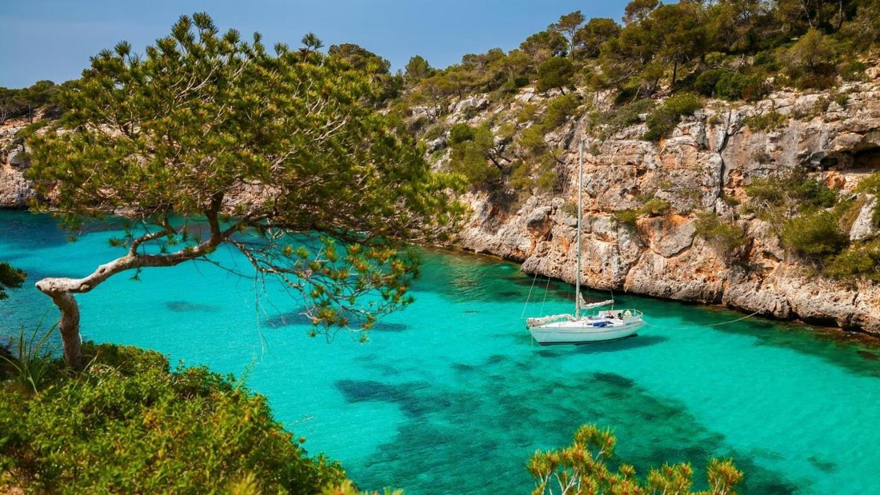* Casa Del Diamante - Meer- Und Buchtblick Villa * Cala Pi  Exterior photo